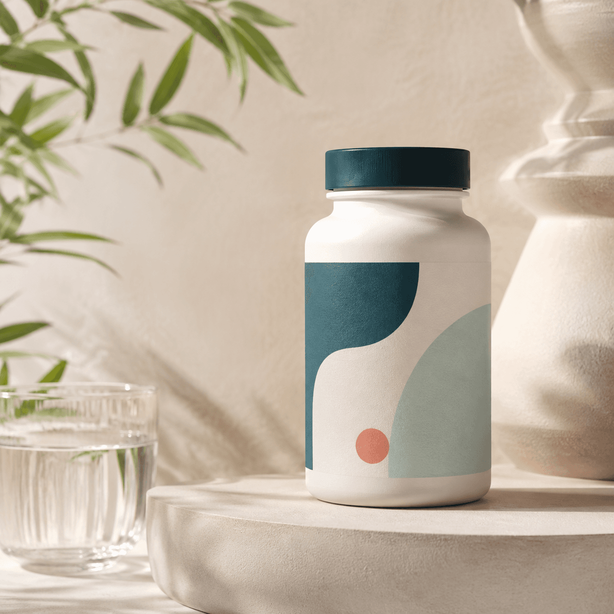 Wellness product campaign creative